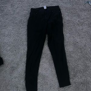 black work jeggins